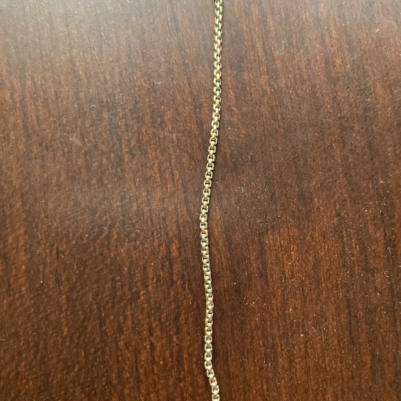 EUC Kendra Scott Rose Gold necklace w/box & bag worn 1 or 2 times - Picture 7 of 10